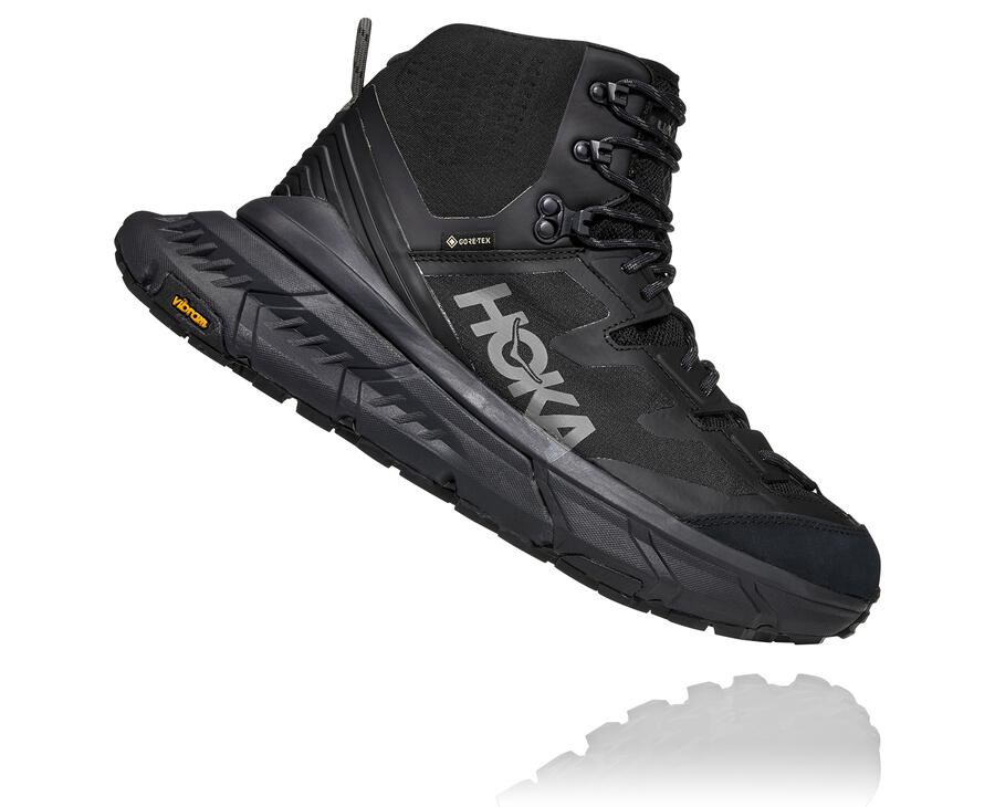 Hoka One One Mens Hiking Boots - TenNine Hike GORE-TEX - Black - EBWV41637